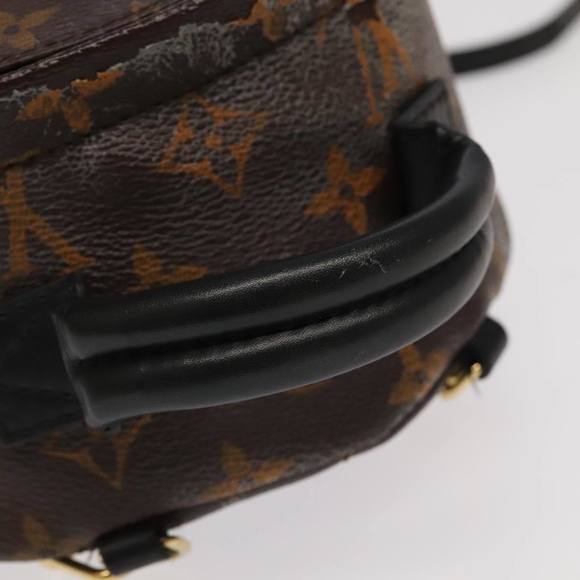 LOUIS VUITTON Monogram Palm Springs MINI Backpack M41562 LV Auth 95115 - Picture 7 of 16
